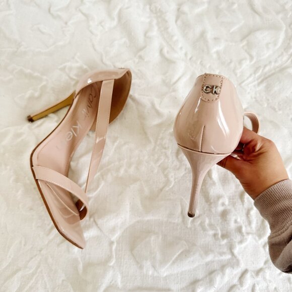 BOGO Calvin Klein Tracy Patent Sandal Size 9.5 - Picture 4 of 7